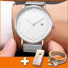 Load image into Gallery viewer, Black Quartz Watch Women