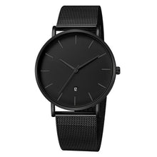Load image into Gallery viewer, Black Wrist Watch Men